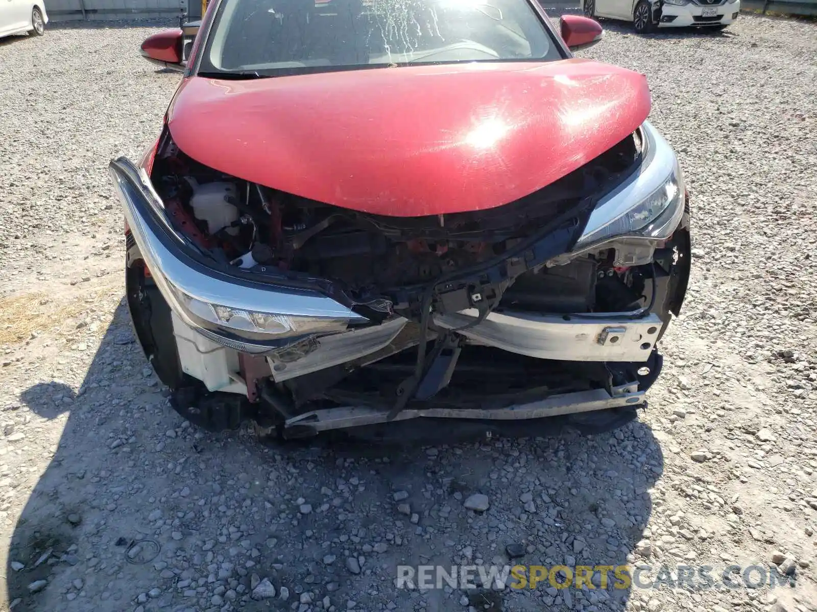 9 Photograph of a damaged car JTNKHMBX5L1077721 TOYOTA C-HR 2020