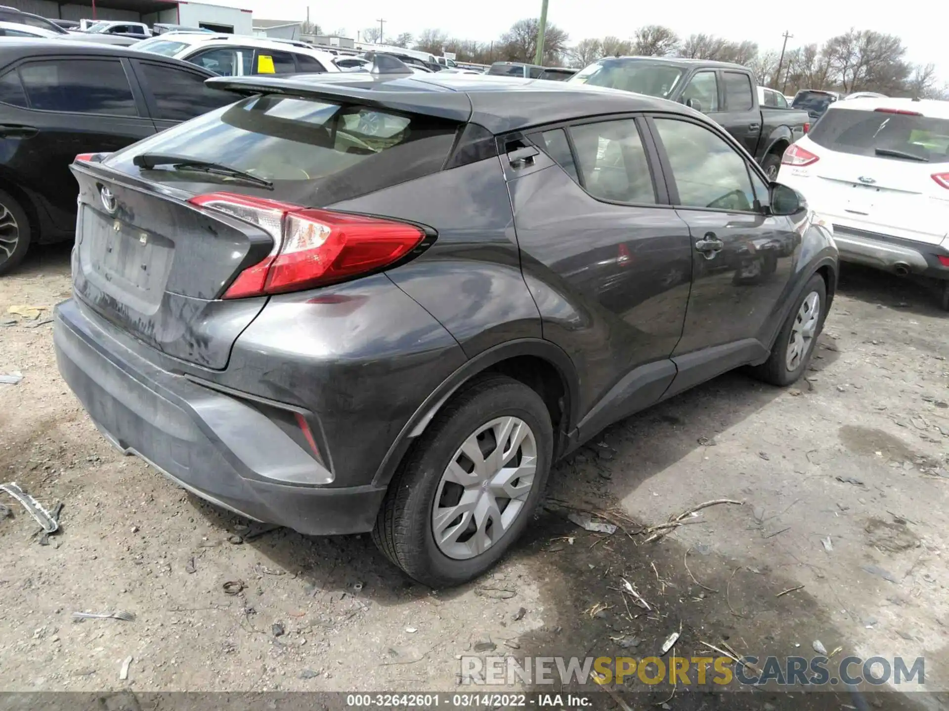 4 Photograph of a damaged car JTNKHMBX5L1080120 TOYOTA C-HR 2020