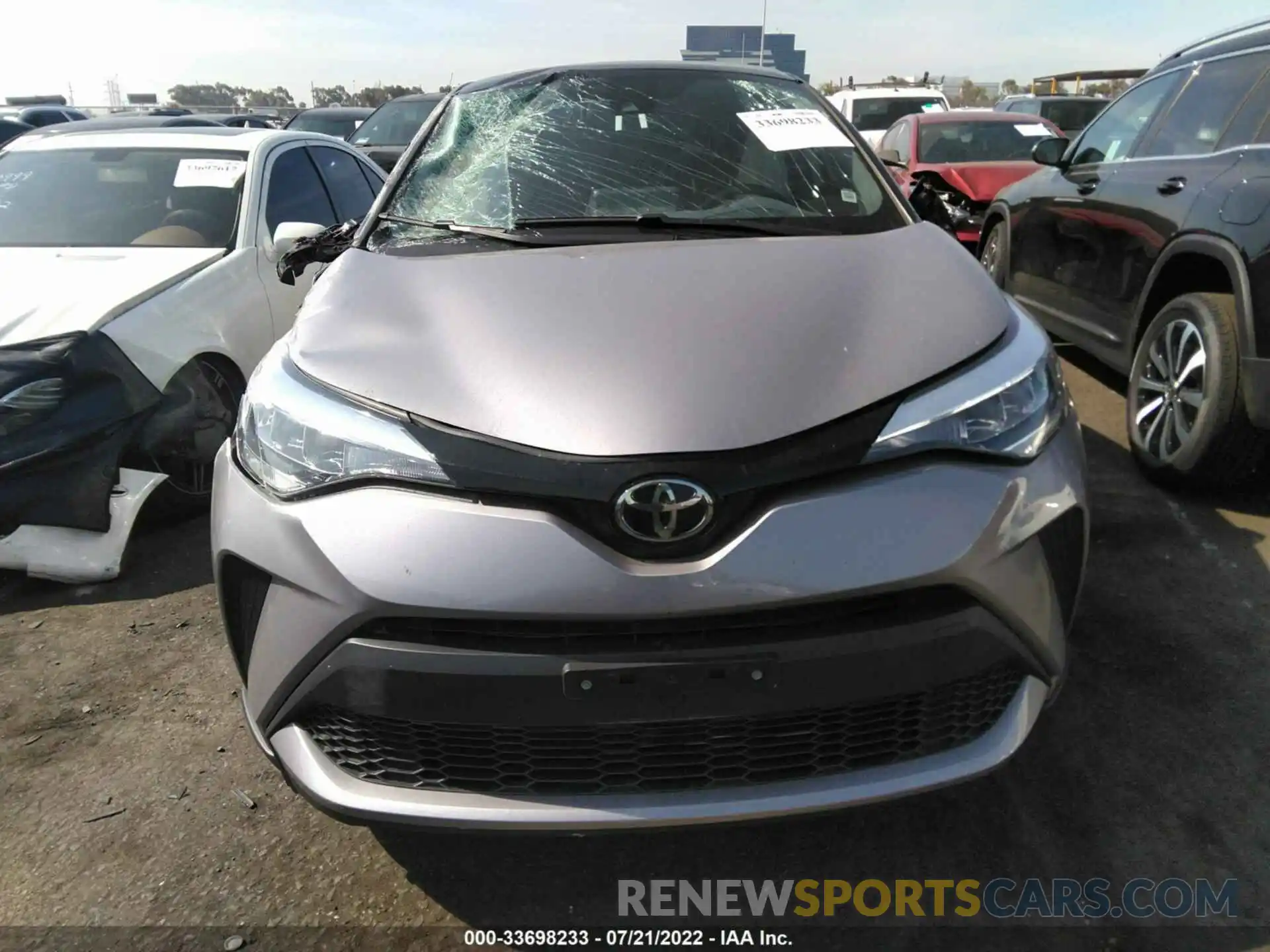 6 Photograph of a damaged car JTNKHMBX5L1084037 TOYOTA C-HR 2020