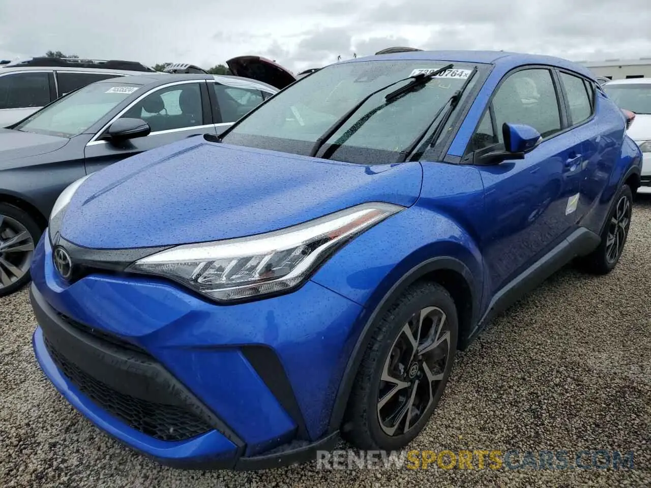 1 Photograph of a damaged car JTNKHMBX5L1084653 TOYOTA C-HR 2020