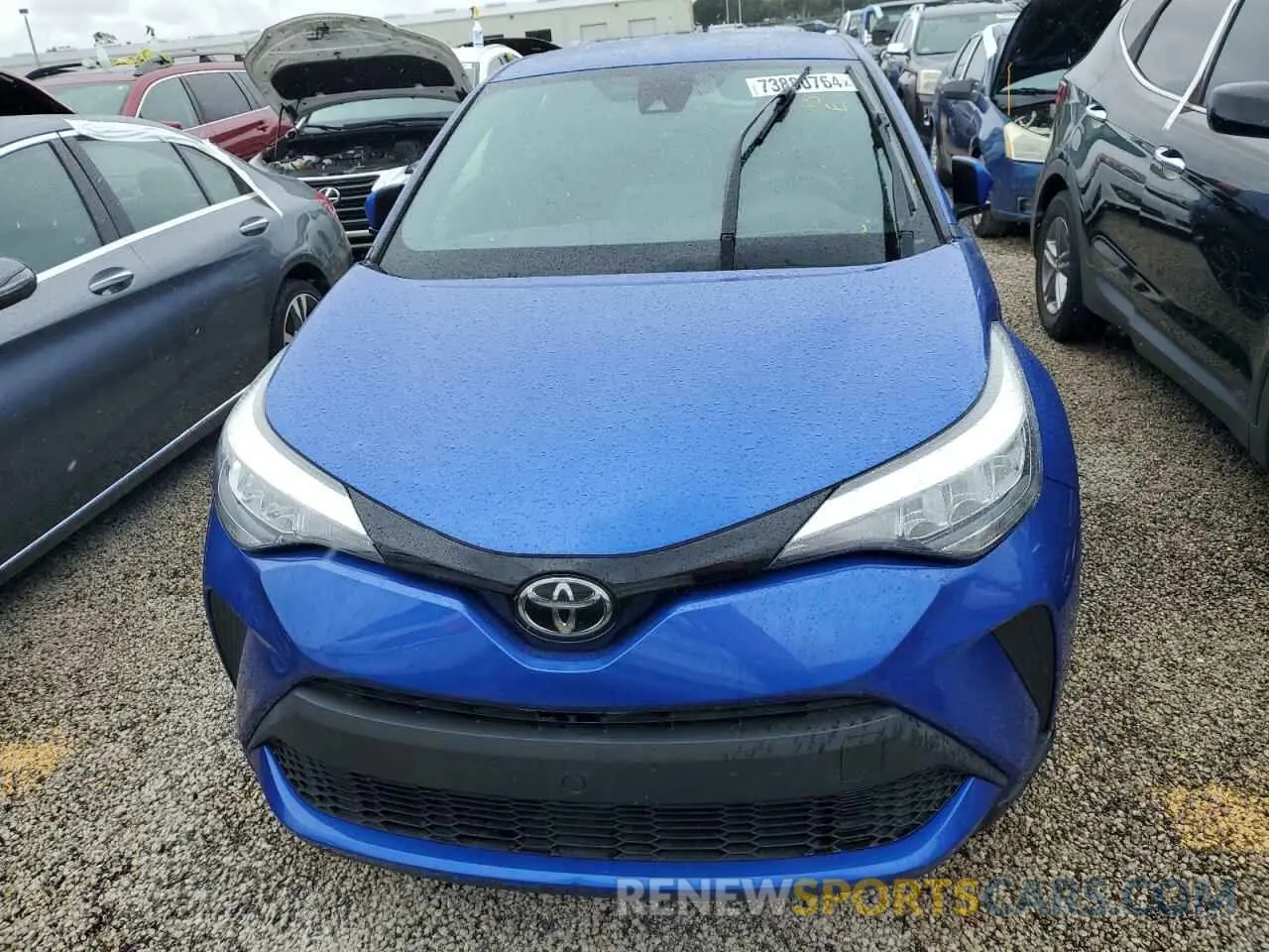 5 Photograph of a damaged car JTNKHMBX5L1084653 TOYOTA C-HR 2020