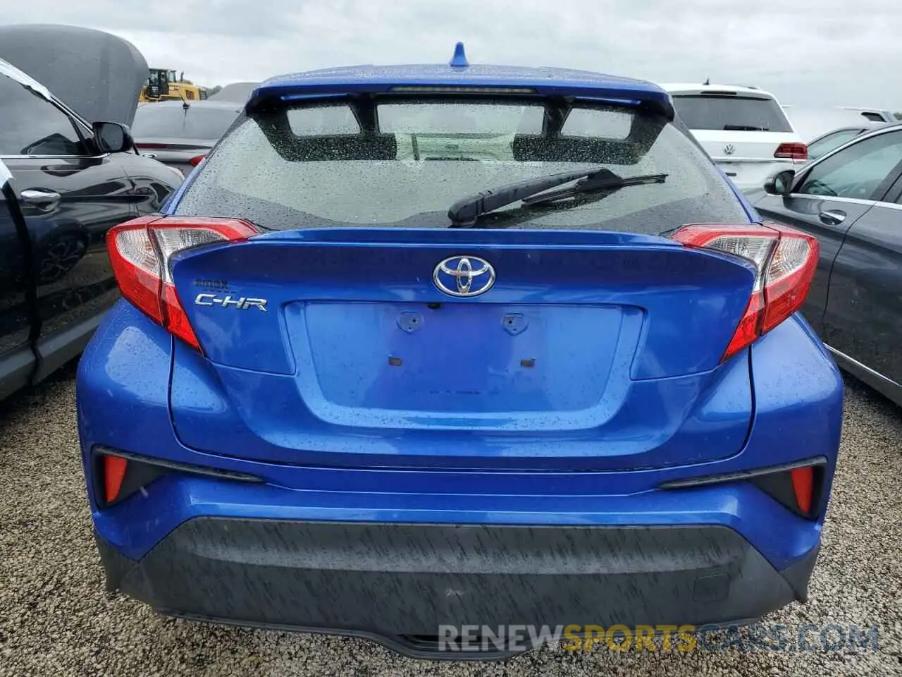 6 Photograph of a damaged car JTNKHMBX5L1084653 TOYOTA C-HR 2020