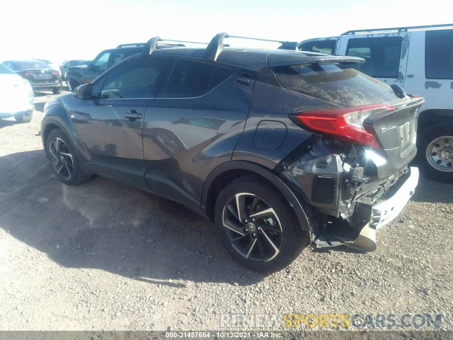 3 Photograph of a damaged car JTNKHMBX5L1085690 TOYOTA C-HR 2020