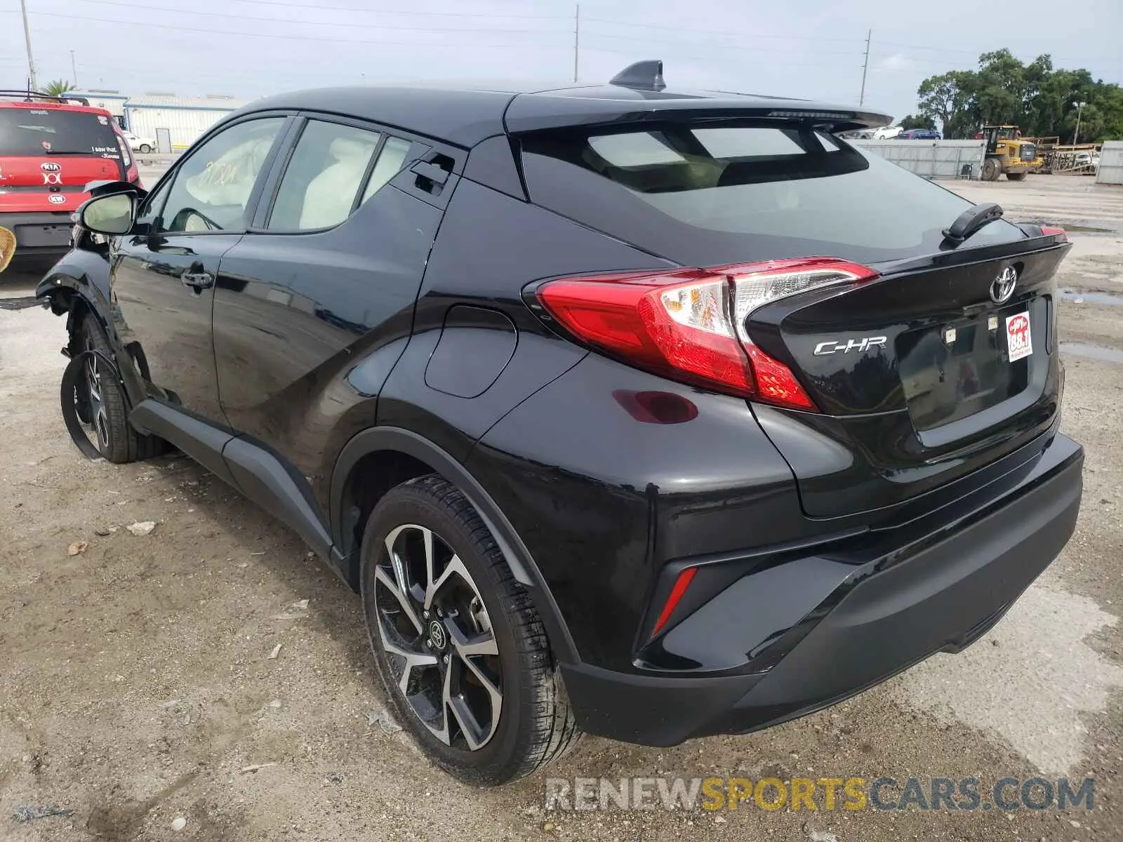 3 Photograph of a damaged car JTNKHMBX5L1086743 TOYOTA C-HR 2020