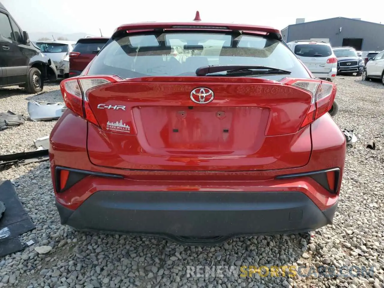 6 Photograph of a damaged car JTNKHMBX5L1086760 TOYOTA C-HR 2020