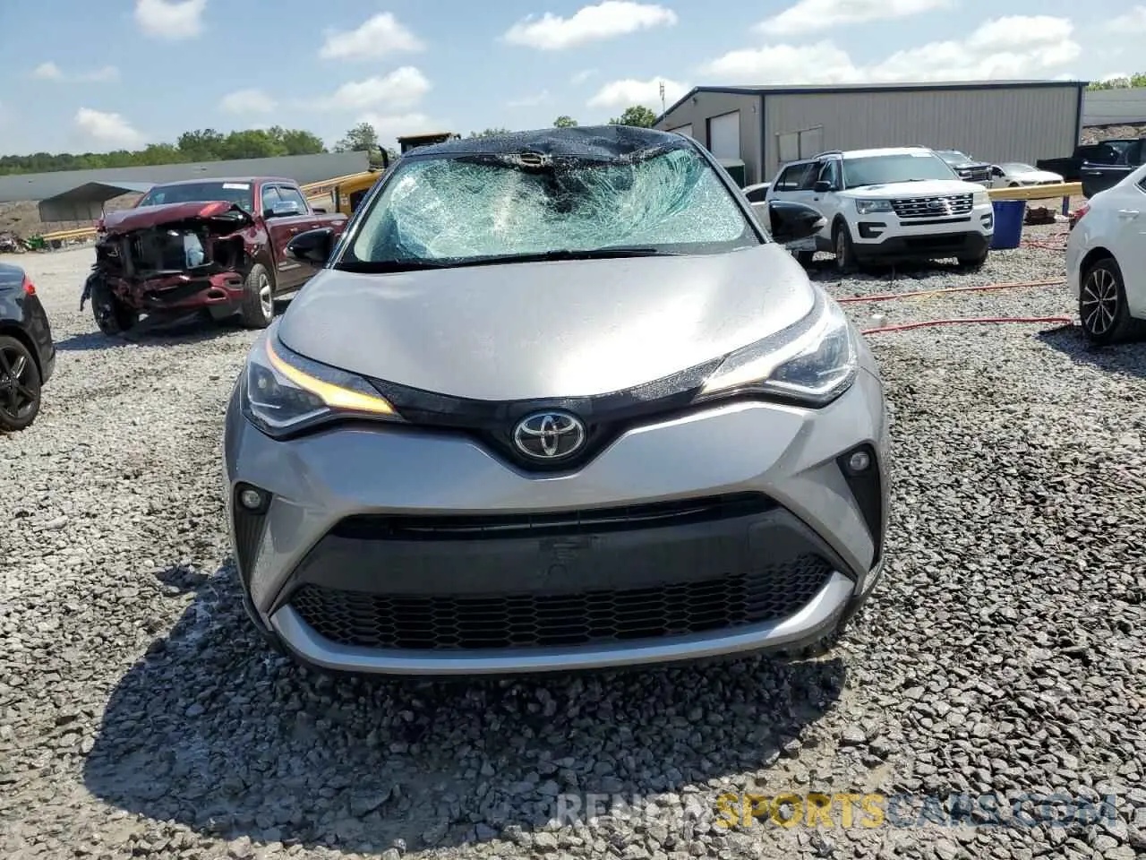 5 Photograph of a damaged car JTNKHMBX5L1090324 TOYOTA C-HR 2020
