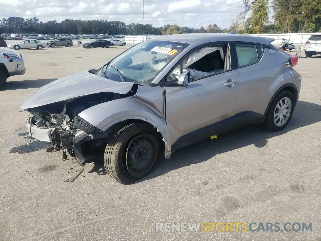 1 Photograph of a damaged car JTNKHMBX5L1090436 TOYOTA C-HR 2020