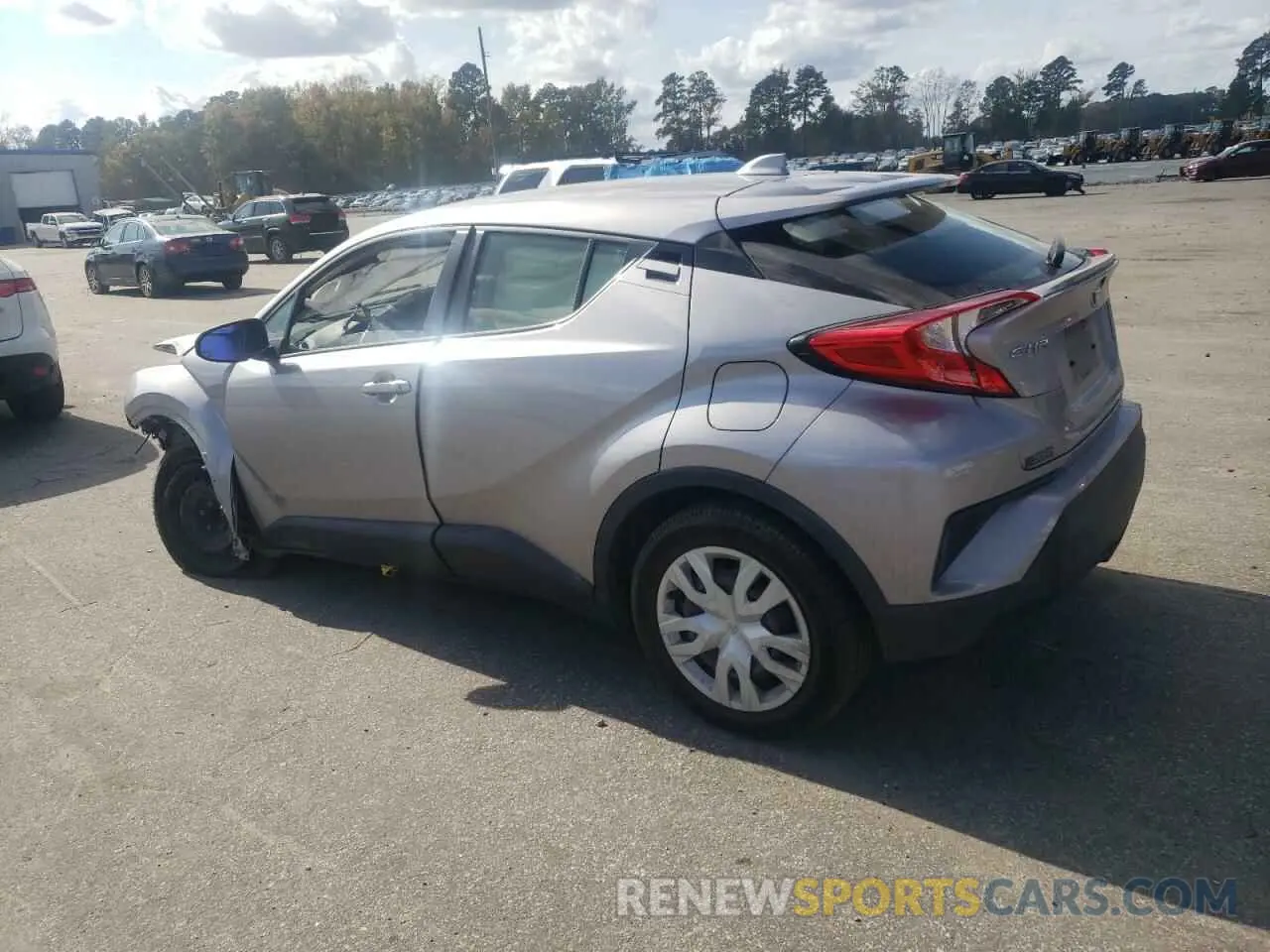 2 Photograph of a damaged car JTNKHMBX5L1090436 TOYOTA C-HR 2020