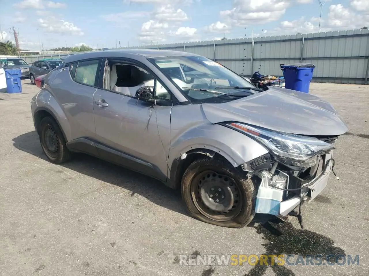 4 Photograph of a damaged car JTNKHMBX5L1090436 TOYOTA C-HR 2020