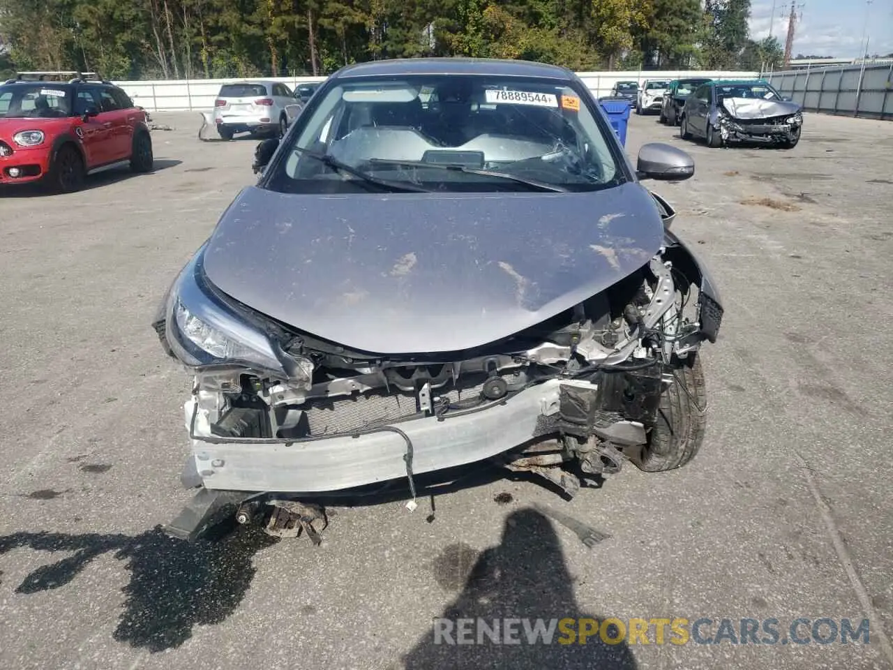 5 Photograph of a damaged car JTNKHMBX5L1090436 TOYOTA C-HR 2020