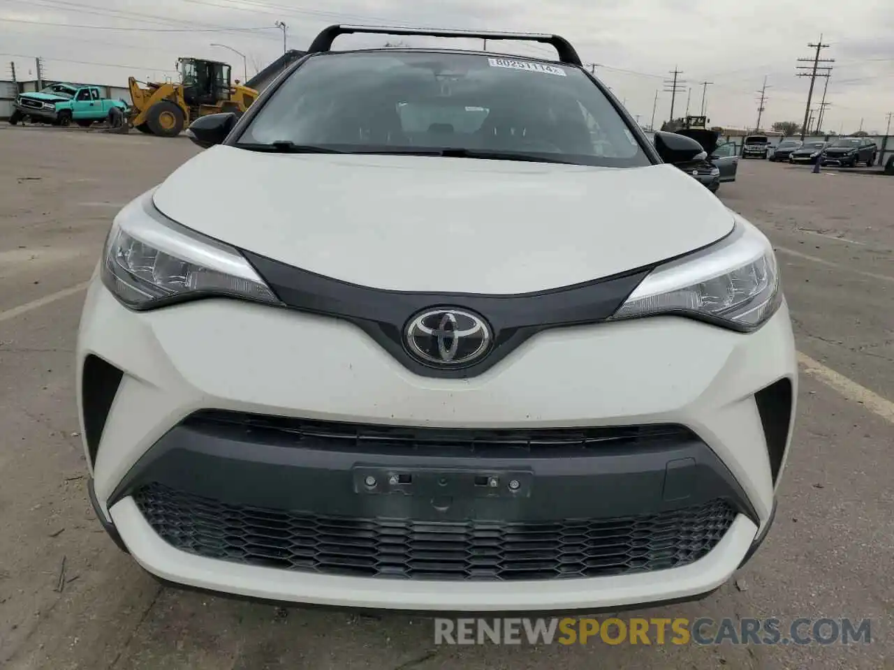 5 Photograph of a damaged car JTNKHMBX5L1091859 TOYOTA C-HR 2020