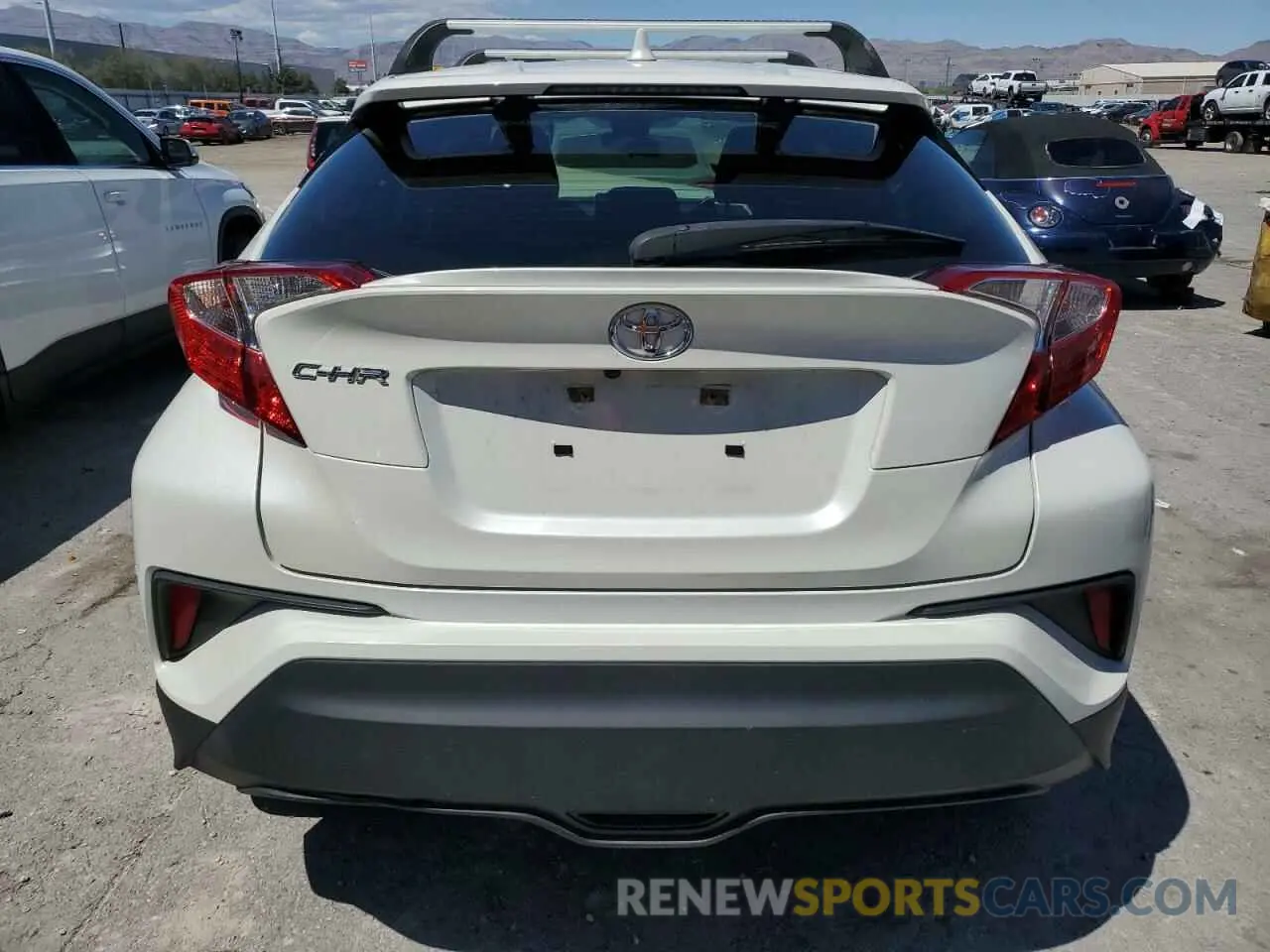 6 Photograph of a damaged car JTNKHMBX6L1067070 TOYOTA C-HR 2020