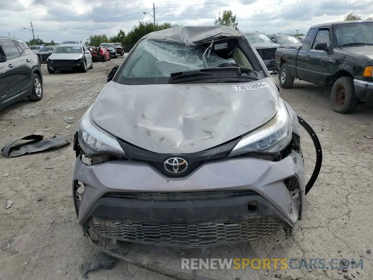 5 Photograph of a damaged car JTNKHMBX6L1072821 TOYOTA C-HR 2020