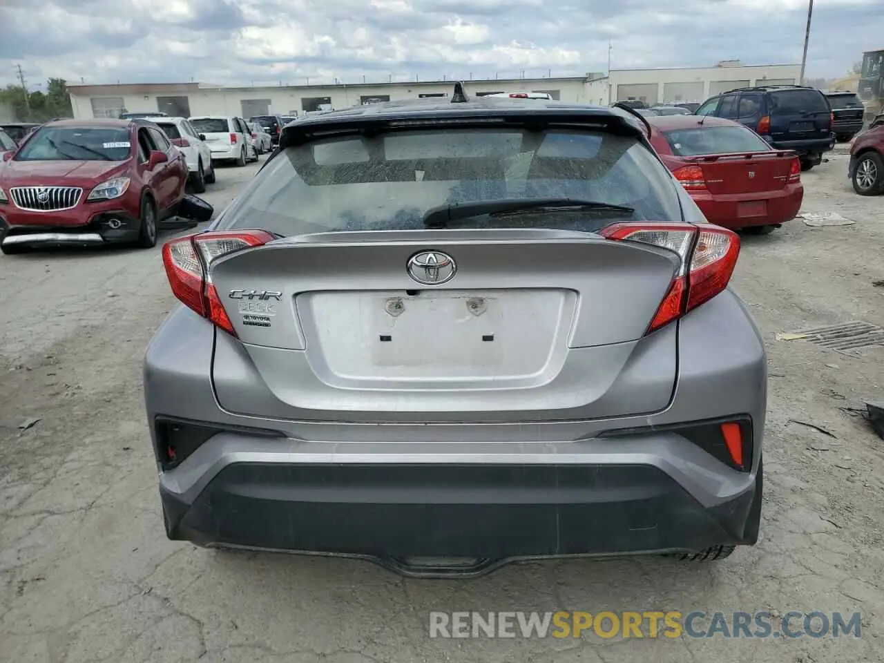 6 Photograph of a damaged car JTNKHMBX6L1072821 TOYOTA C-HR 2020