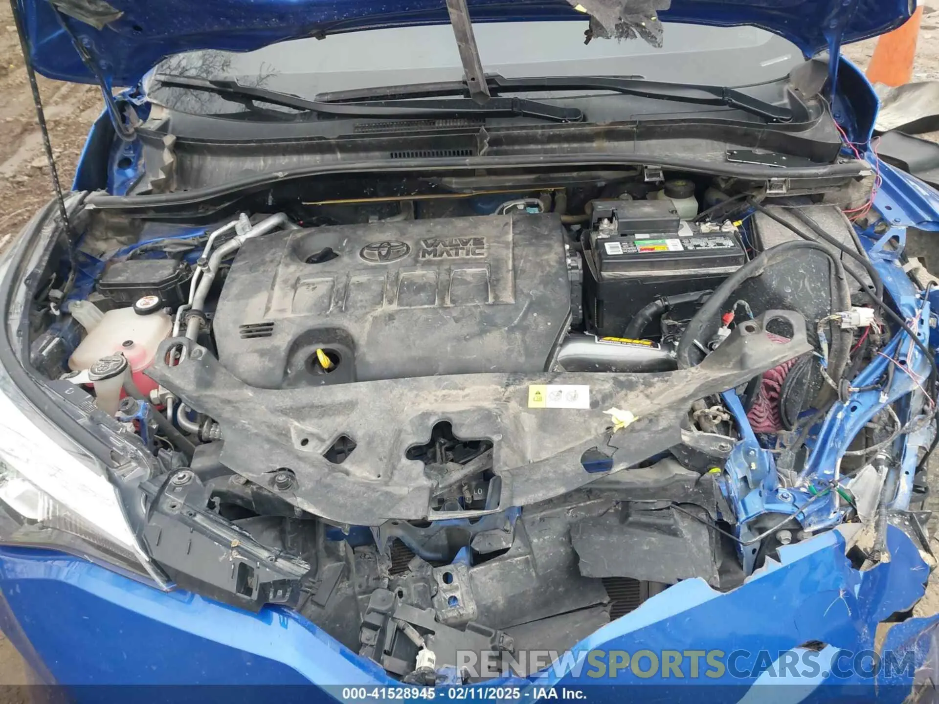 10 Photograph of a damaged car JTNKHMBX6L1074648 TOYOTA C-HR 2020