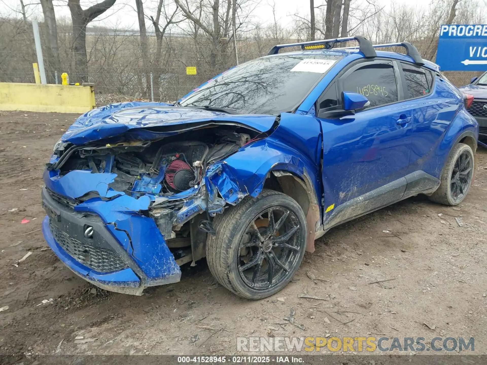 6 Photograph of a damaged car JTNKHMBX6L1074648 TOYOTA C-HR 2020
