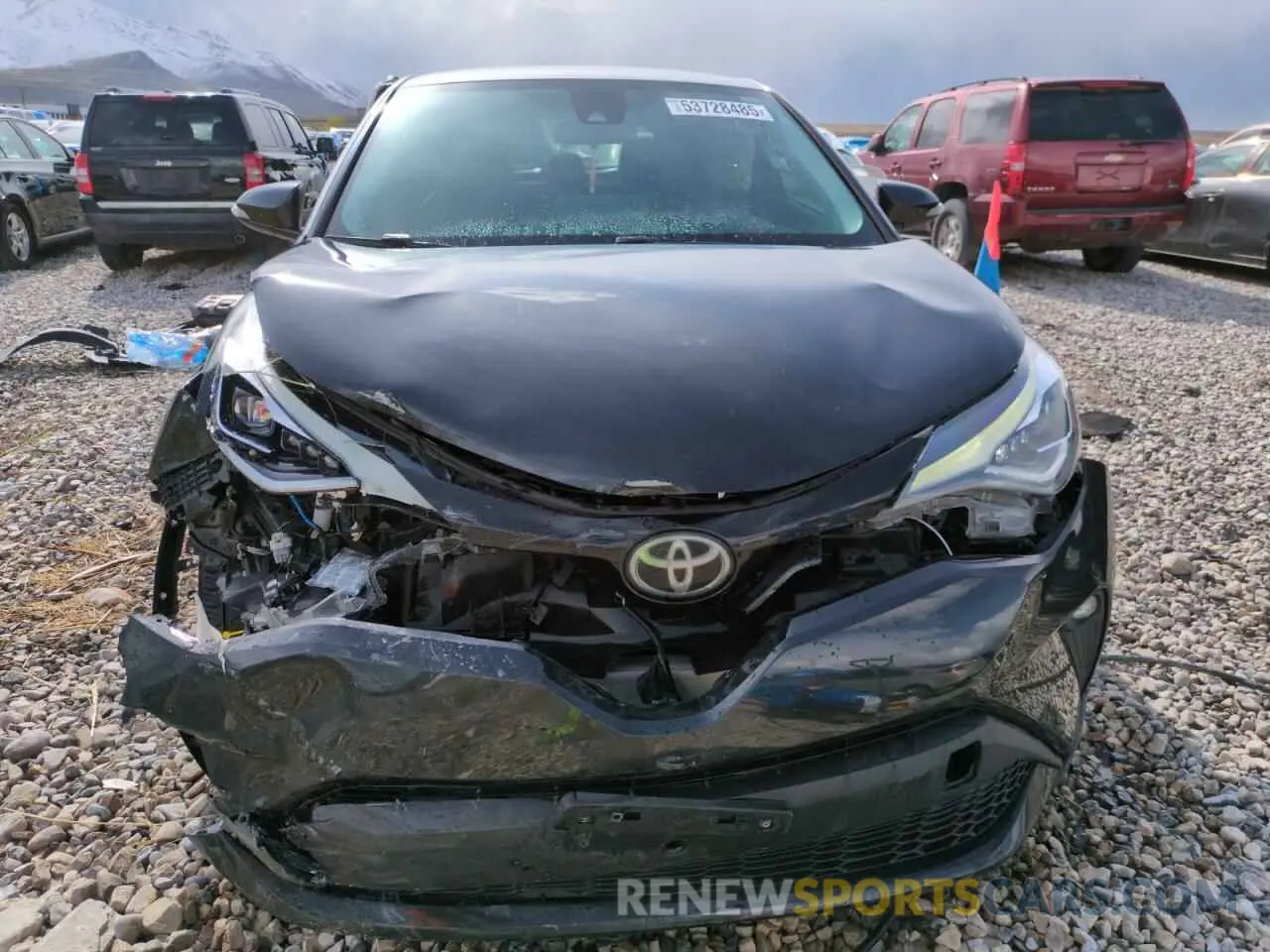 5 Photograph of a damaged car JTNKHMBX6L1075136 TOYOTA C-HR 2020