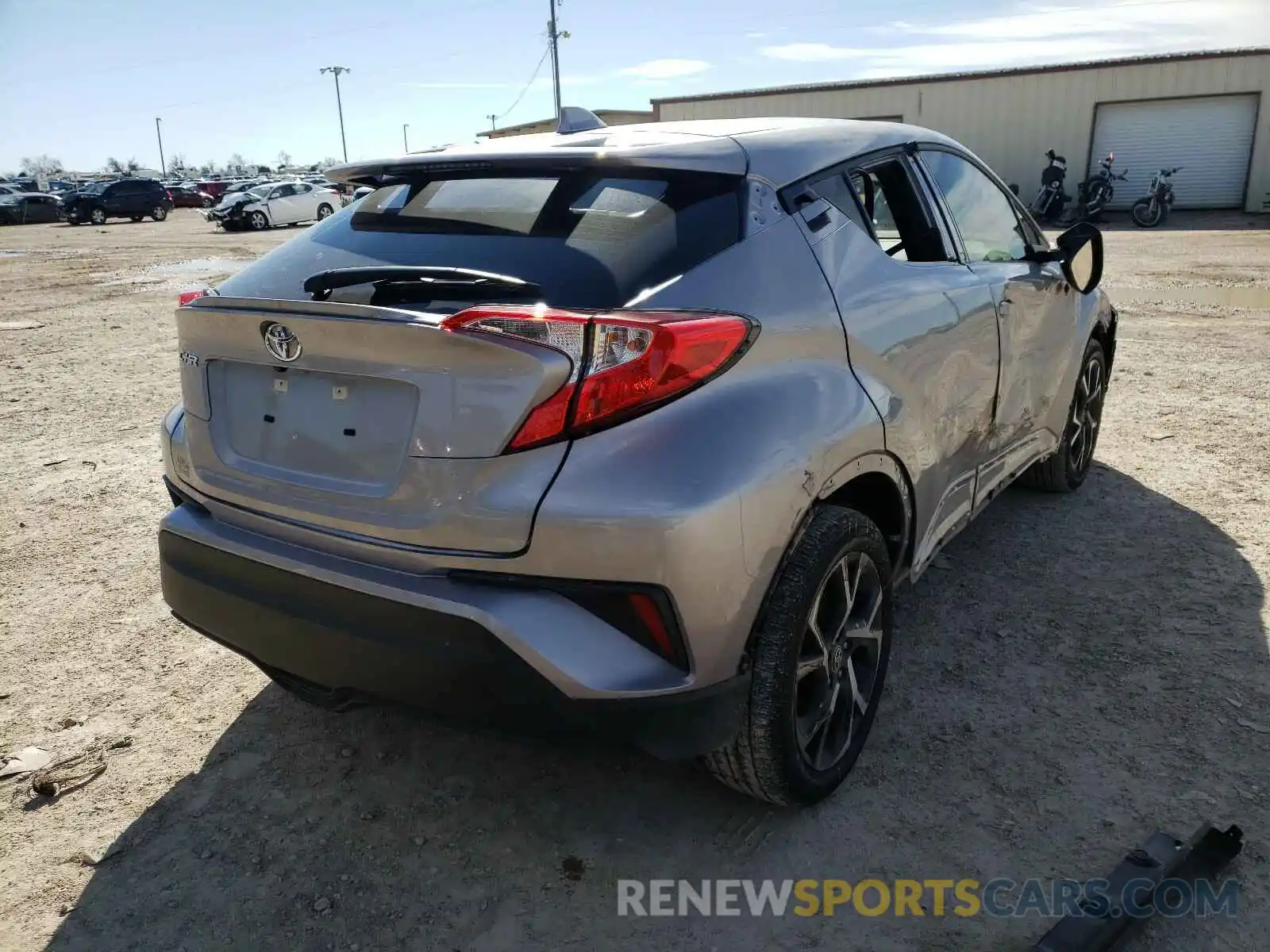 4 Photograph of a damaged car JTNKHMBX6L1078411 TOYOTA C-HR 2020