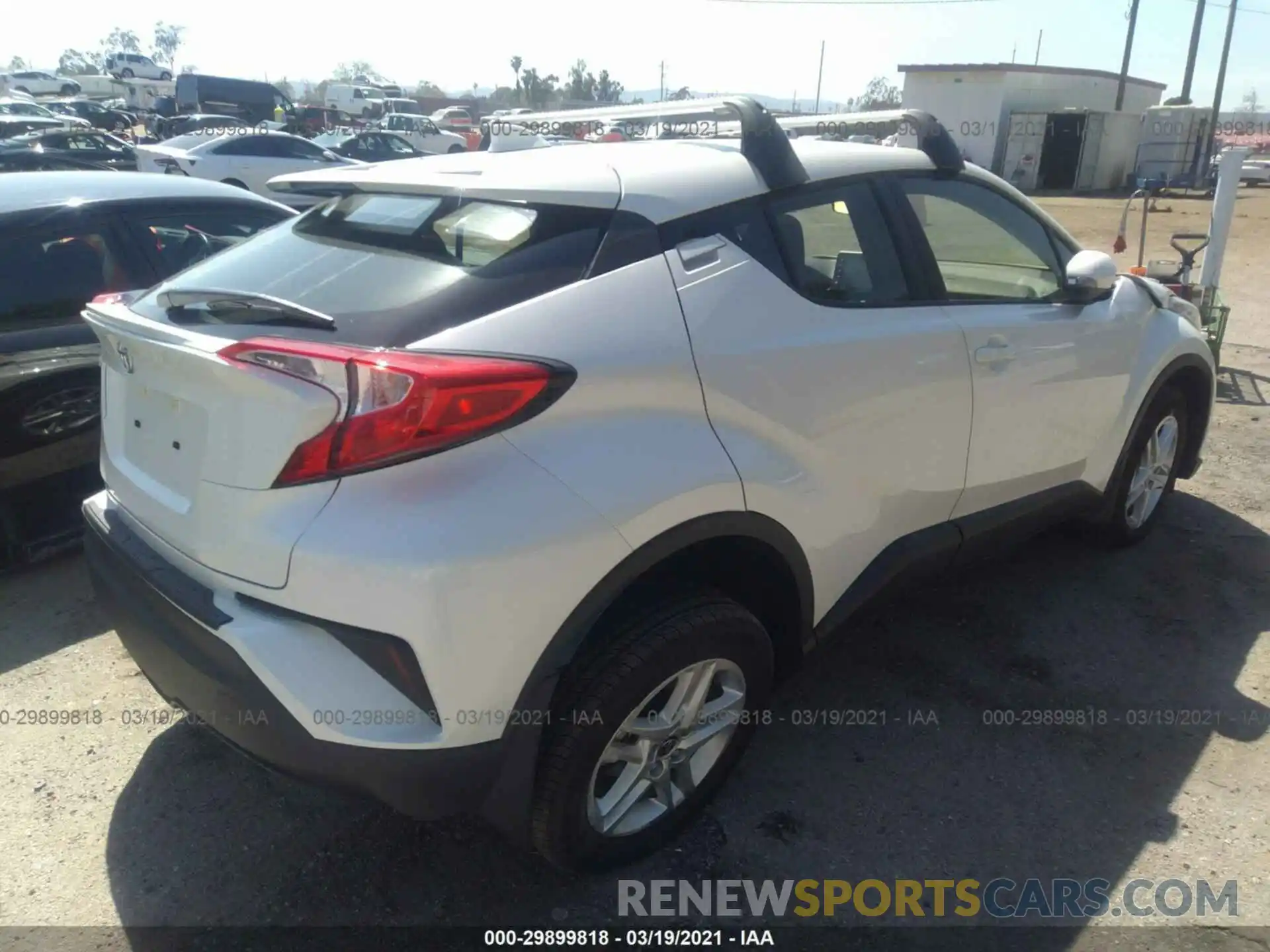 4 Photograph of a damaged car JTNKHMBX6L1079784 TOYOTA C-HR 2020