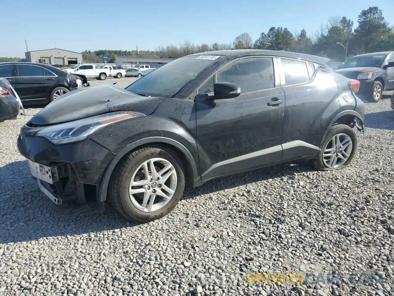 1 Photograph of a damaged car JTNKHMBX6L1080157 TOYOTA C-HR 2020