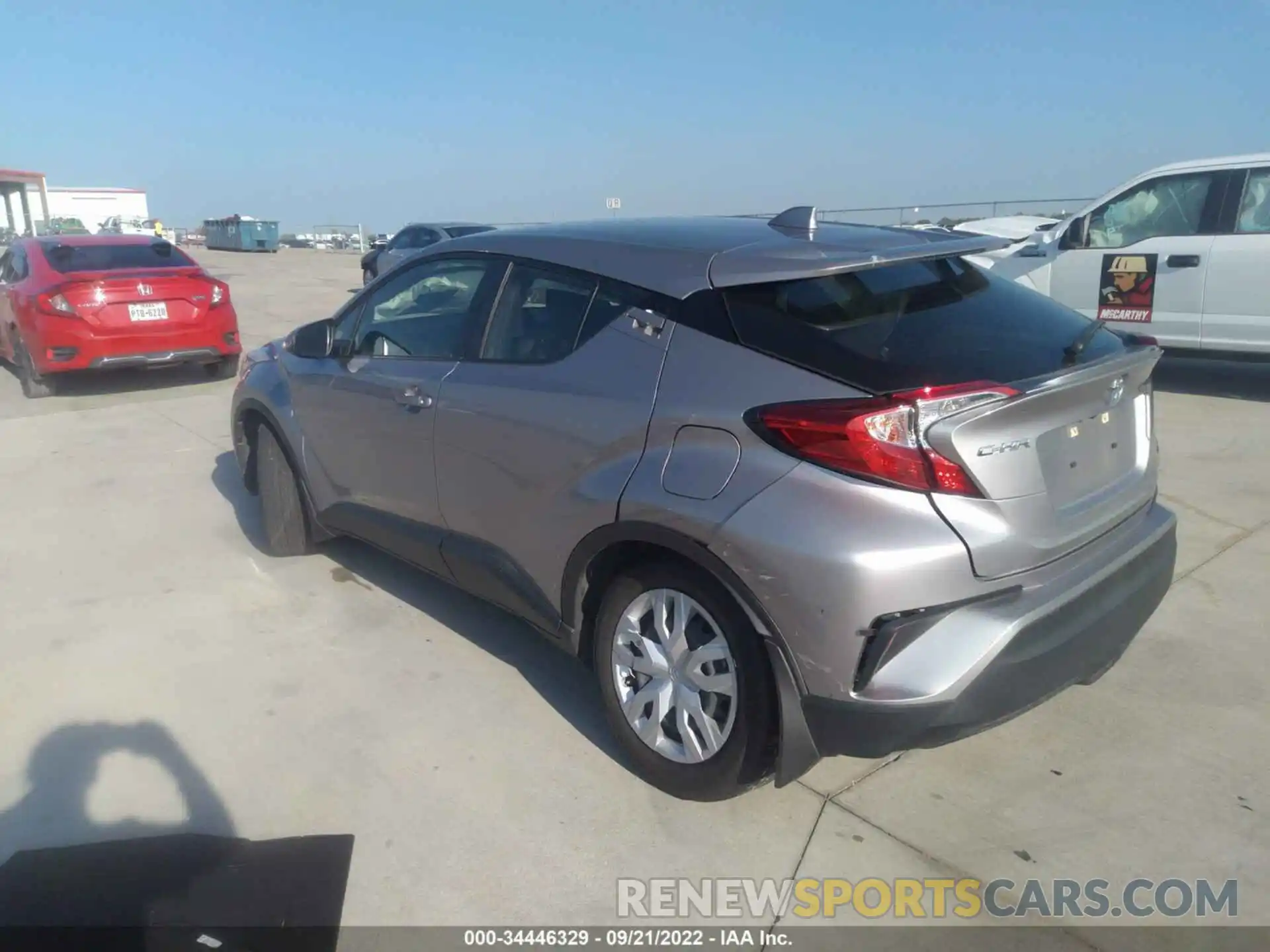 3 Photograph of a damaged car JTNKHMBX6L1088484 TOYOTA C-HR 2020