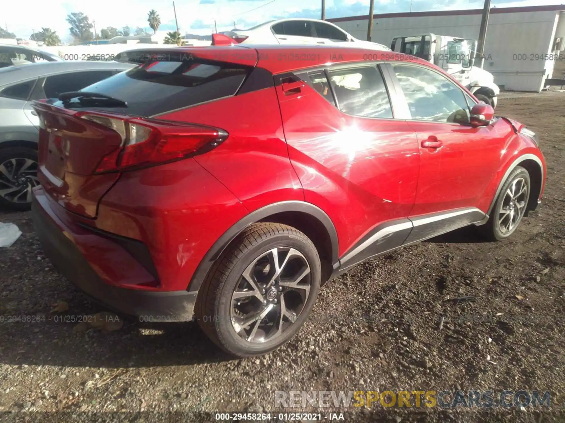 4 Photograph of a damaged car JTNKHMBX6L1088730 TOYOTA C-HR 2020