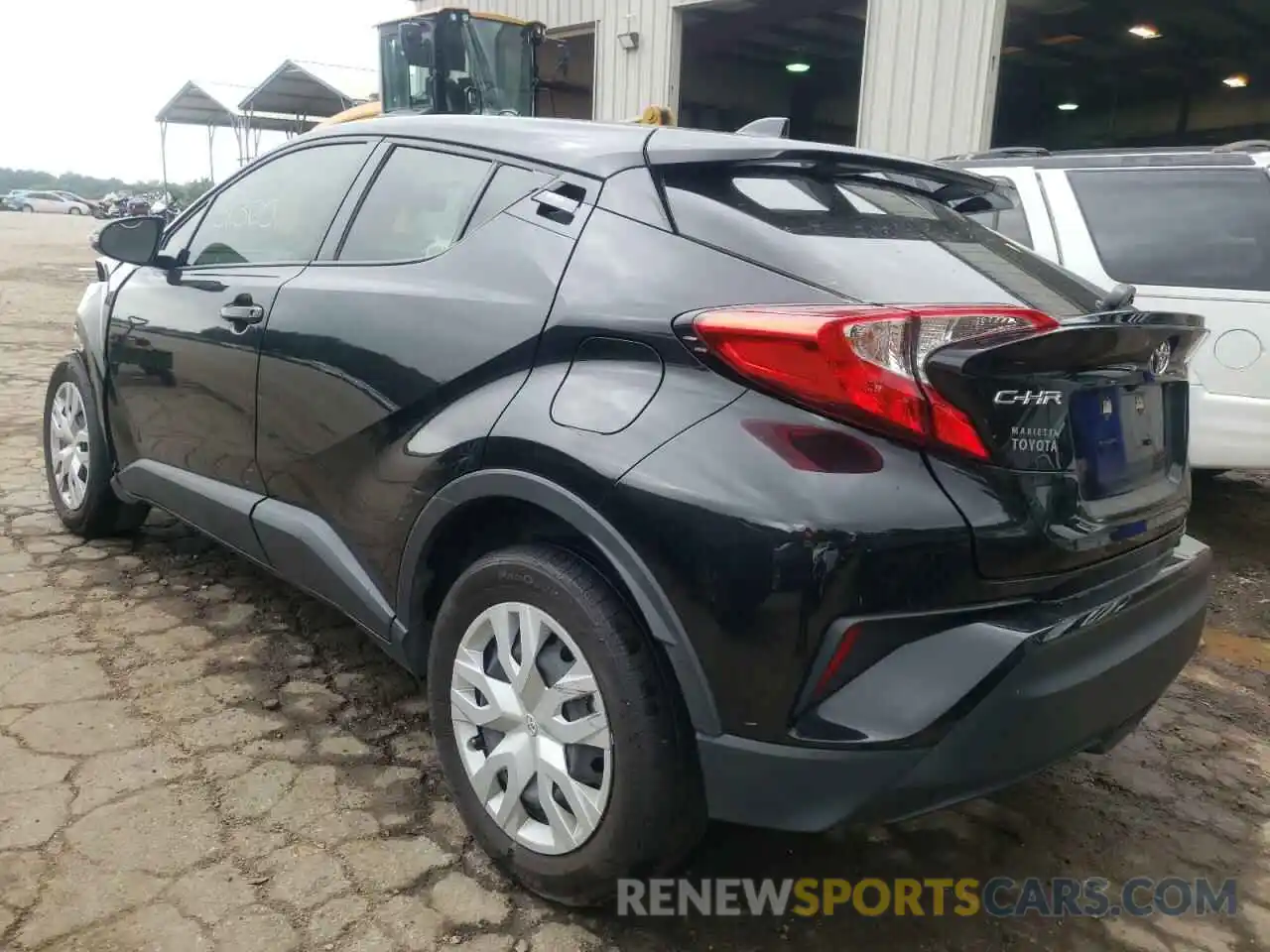 2 Photograph of a damaged car JTNKHMBX6L1090171 TOYOTA C-HR 2020