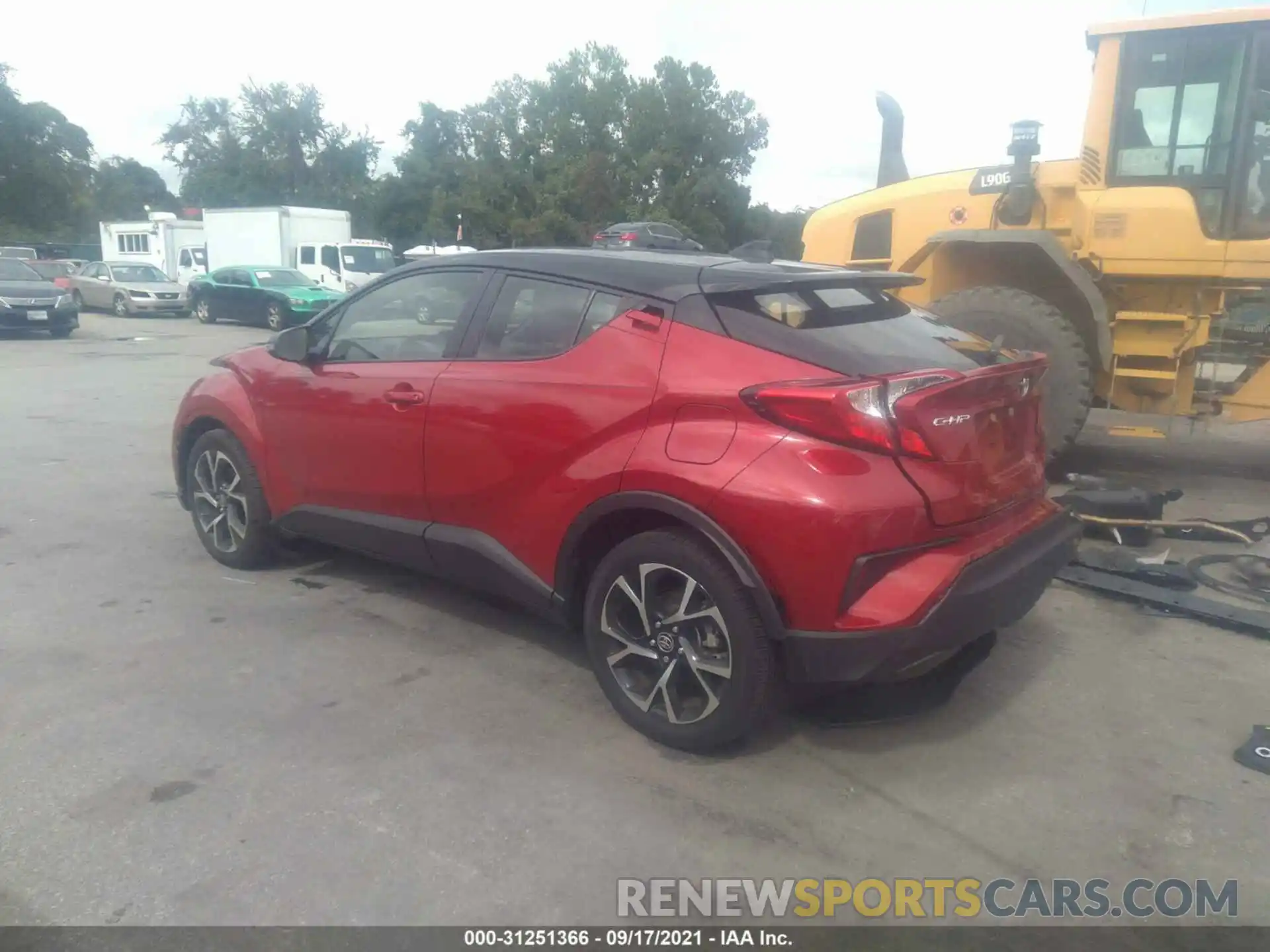 3 Photograph of a damaged car JTNKHMBX6L1091241 TOYOTA C-HR 2020