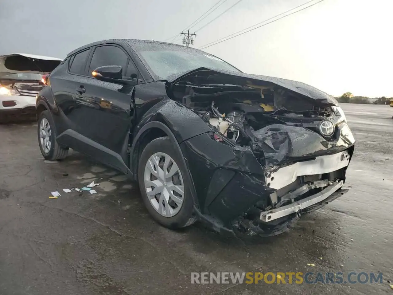 4 Photograph of a damaged car JTNKHMBX6L1093779 TOYOTA C-HR 2020
