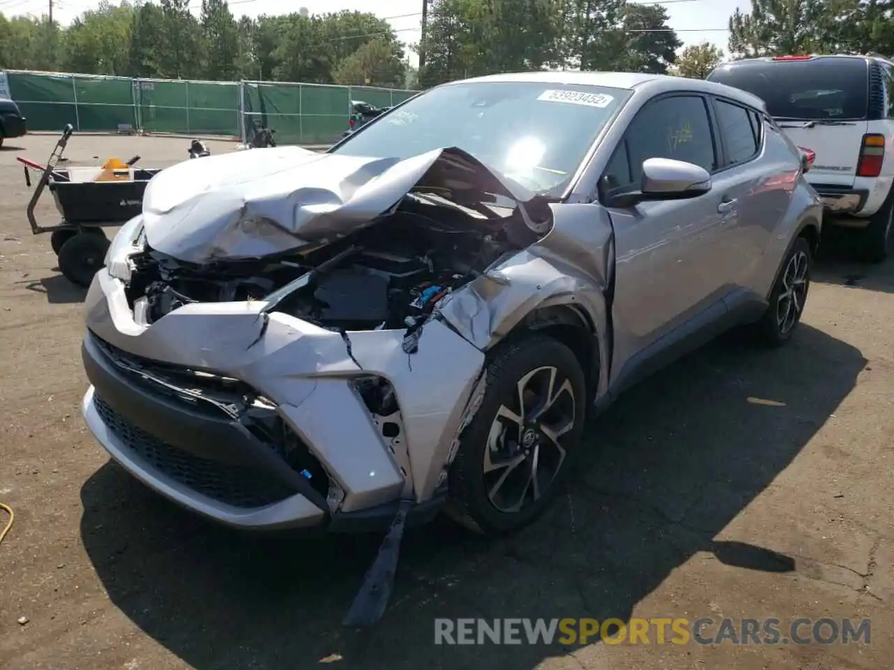 2 Photograph of a damaged car JTNKHMBX7L1064954 TOYOTA C-HR 2020