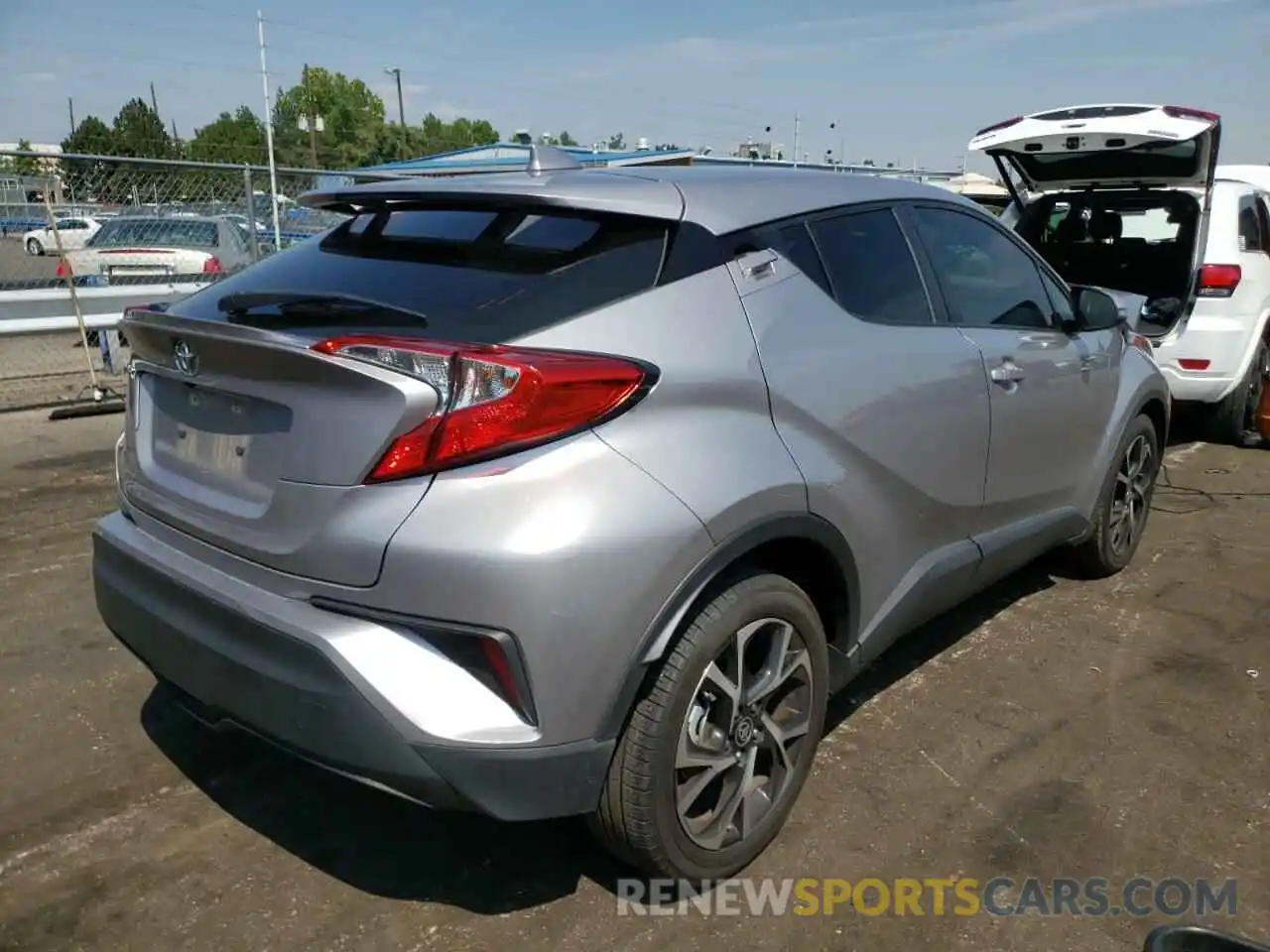 4 Photograph of a damaged car JTNKHMBX7L1064954 TOYOTA C-HR 2020