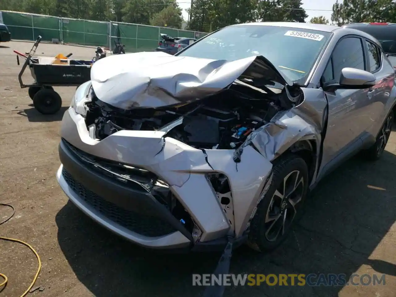 9 Photograph of a damaged car JTNKHMBX7L1064954 TOYOTA C-HR 2020