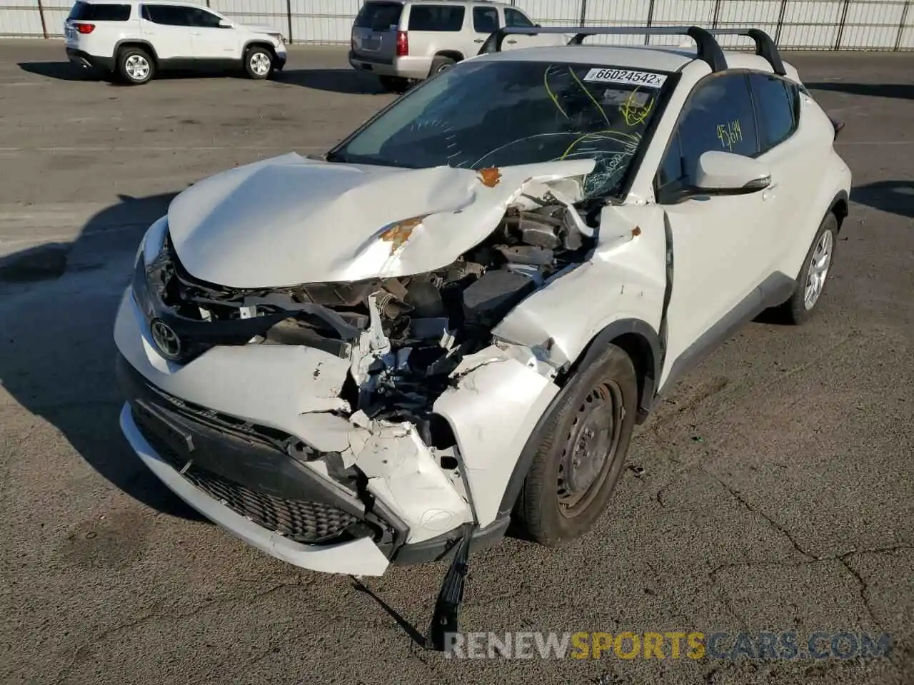 2 Photograph of a damaged car JTNKHMBX7L1069409 TOYOTA C-HR 2020