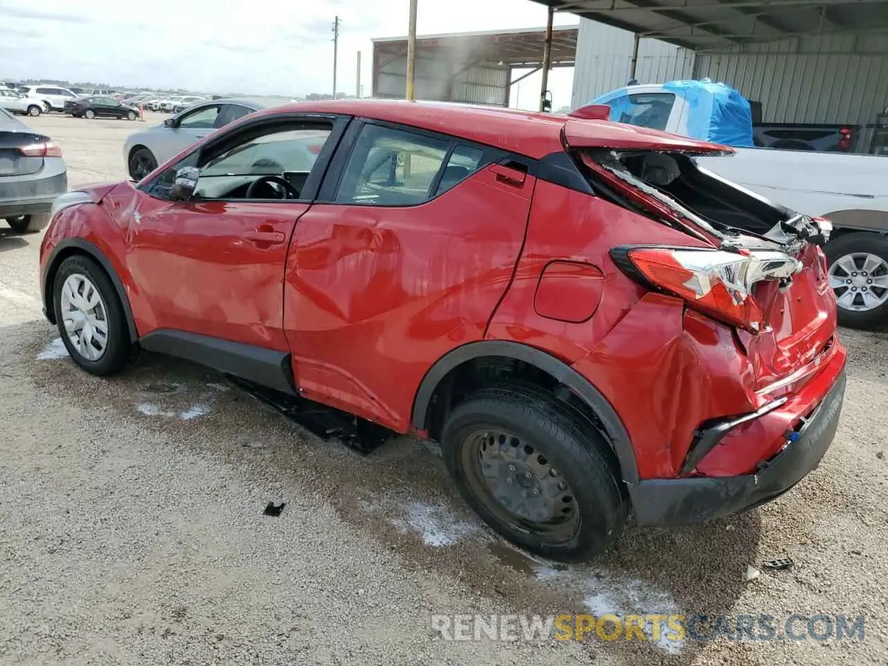 2 Photograph of a damaged car JTNKHMBX7L1070074 TOYOTA C-HR 2020