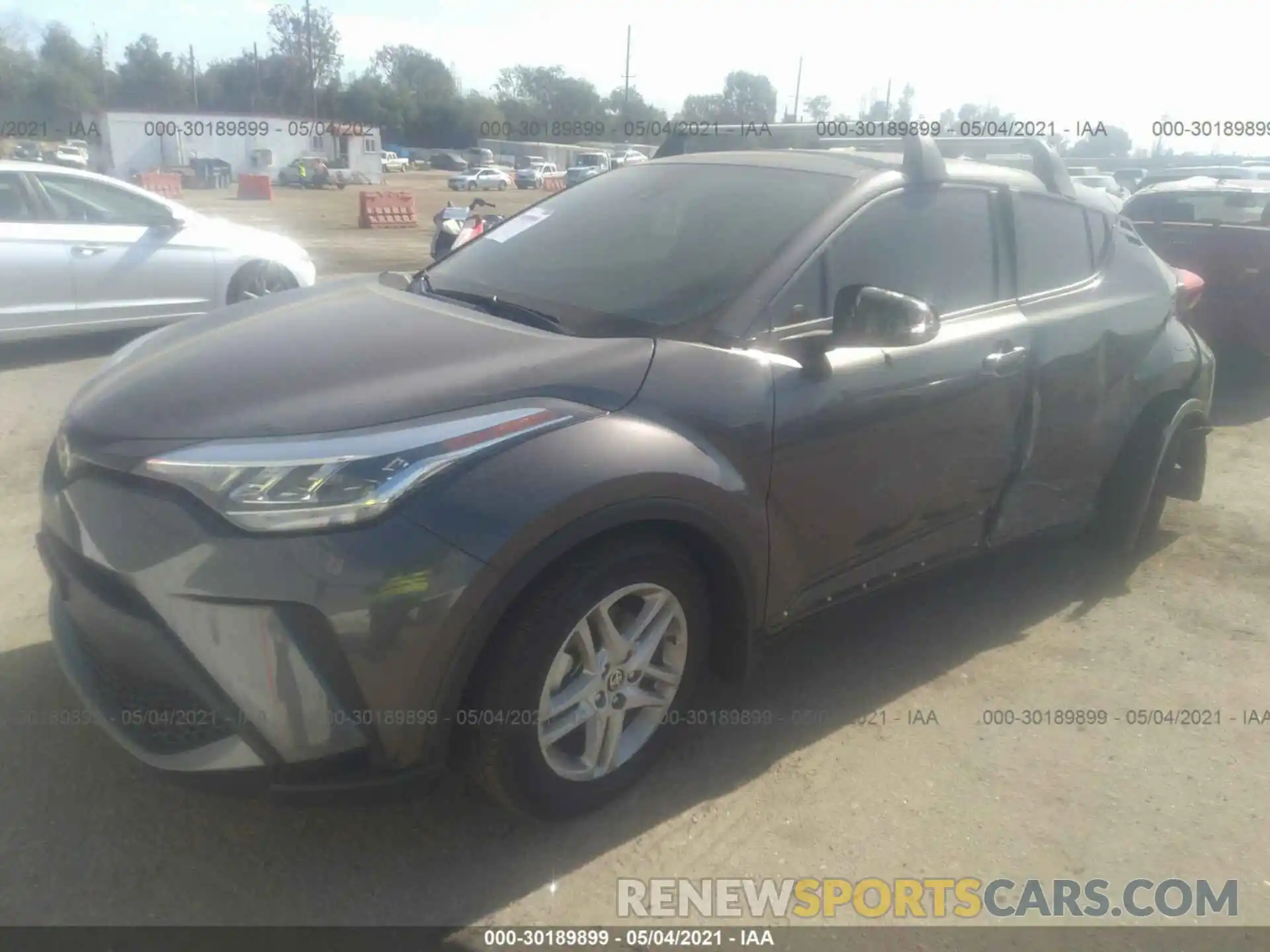 2 Photograph of a damaged car JTNKHMBX7L1070432 TOYOTA C-HR 2020