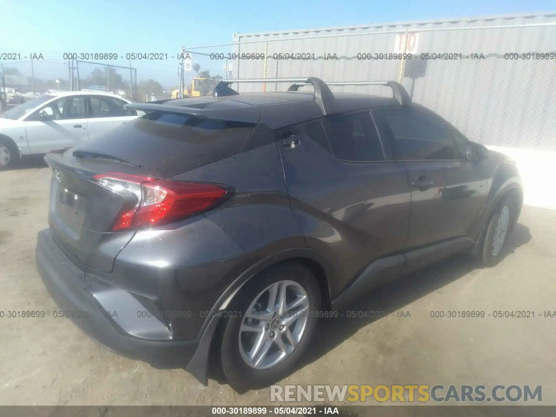 4 Photograph of a damaged car JTNKHMBX7L1070432 TOYOTA C-HR 2020