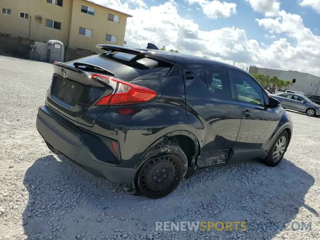 3 Photograph of a damaged car JTNKHMBX7L1072830 TOYOTA C-HR 2020