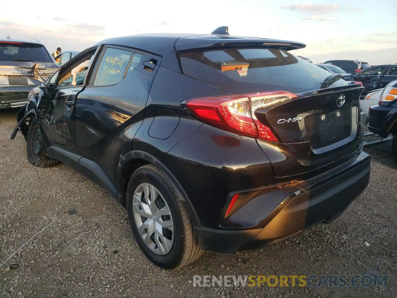 3 Photograph of a damaged car JTNKHMBX7L1072875 TOYOTA C-HR 2020