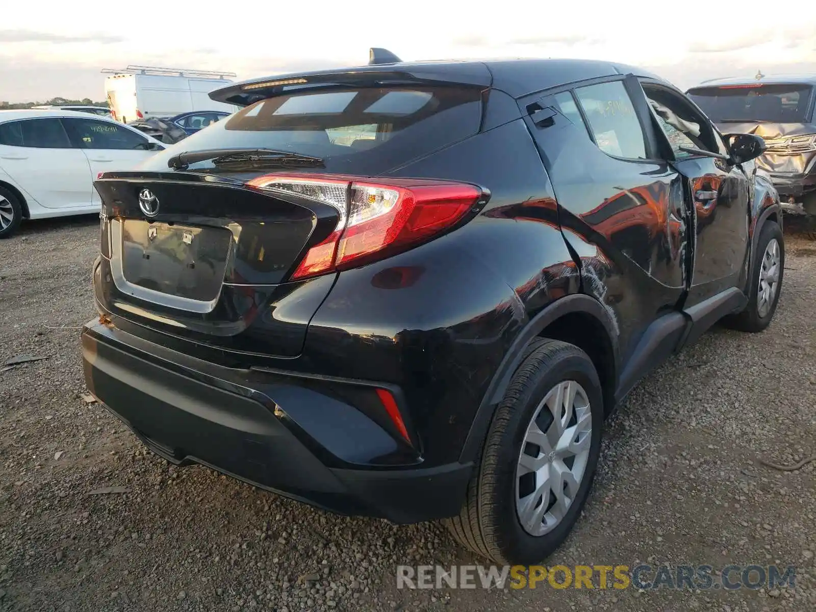 4 Photograph of a damaged car JTNKHMBX7L1072875 TOYOTA C-HR 2020