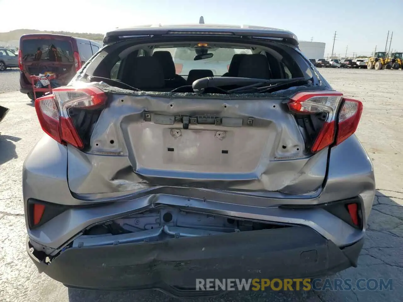 6 Photograph of a damaged car JTNKHMBX7L1073122 TOYOTA C-HR 2020