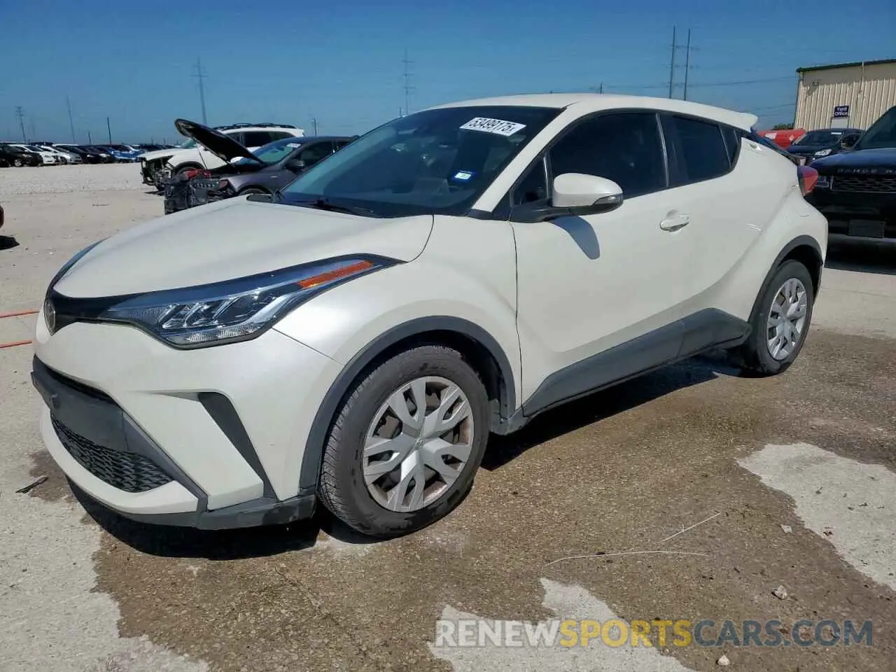 1 Photograph of a damaged car JTNKHMBX7L1074092 TOYOTA C-HR 2020