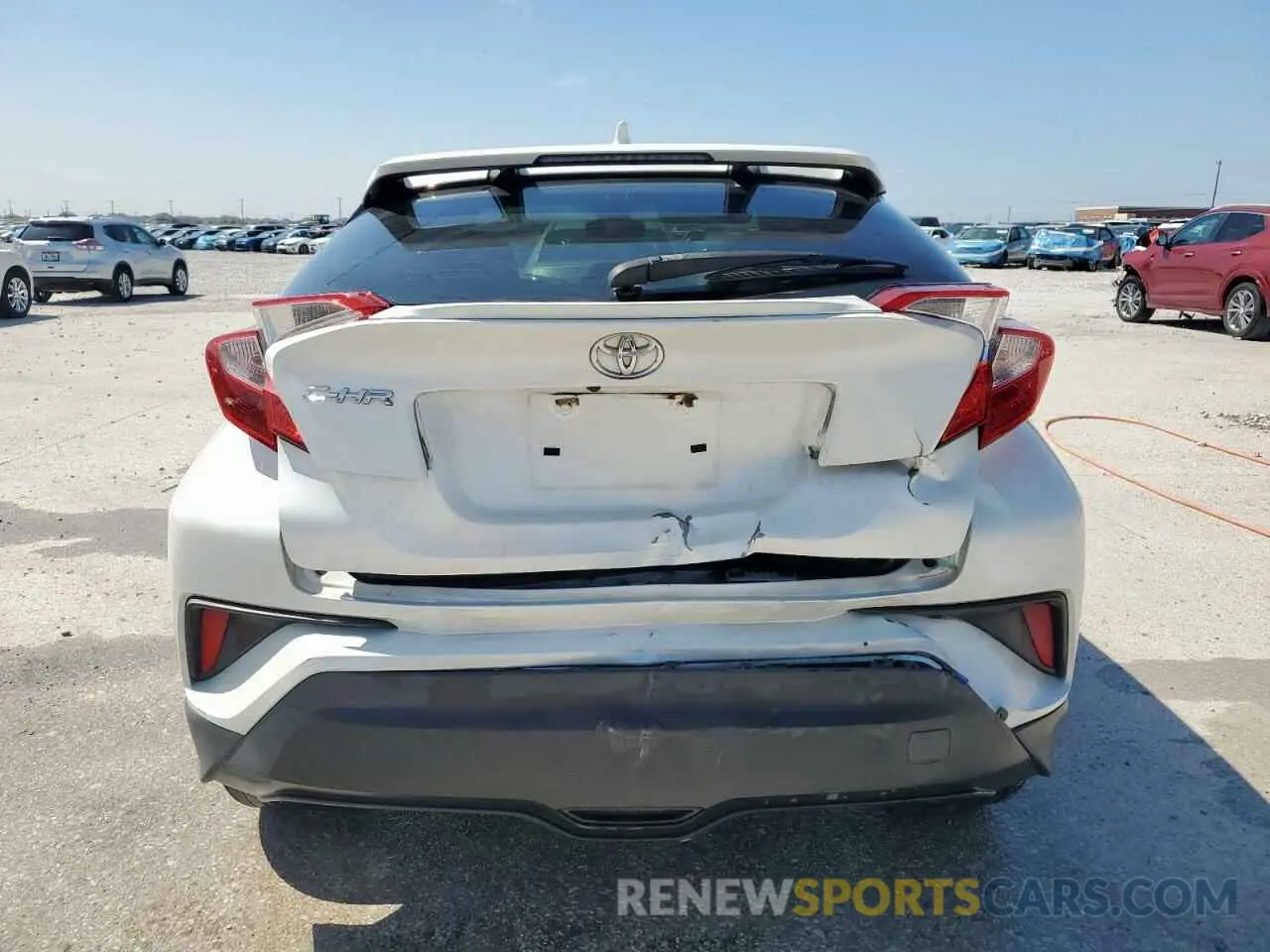 6 Photograph of a damaged car JTNKHMBX7L1074092 TOYOTA C-HR 2020