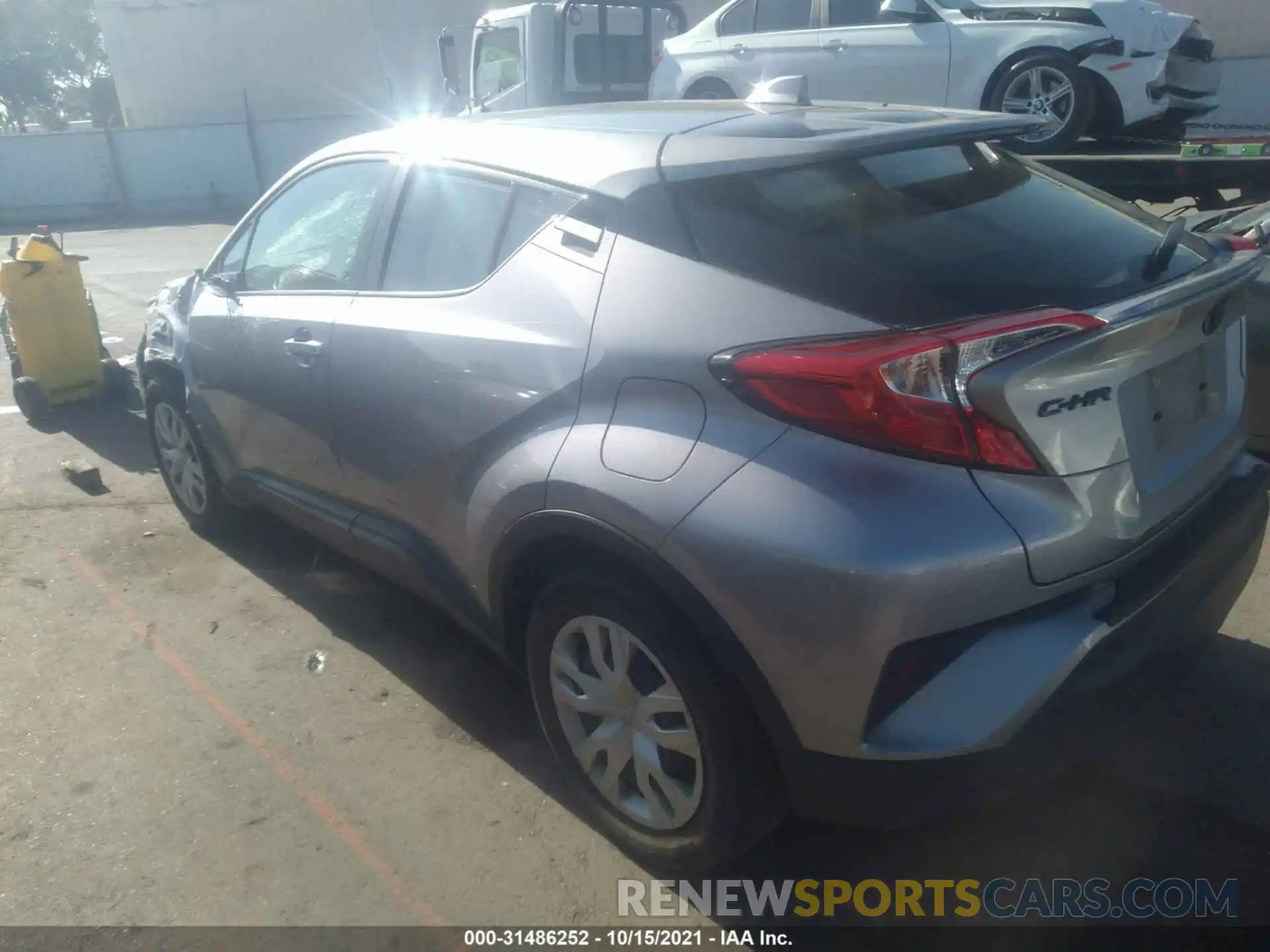 3 Photograph of a damaged car JTNKHMBX7L1083665 TOYOTA C-HR 2020