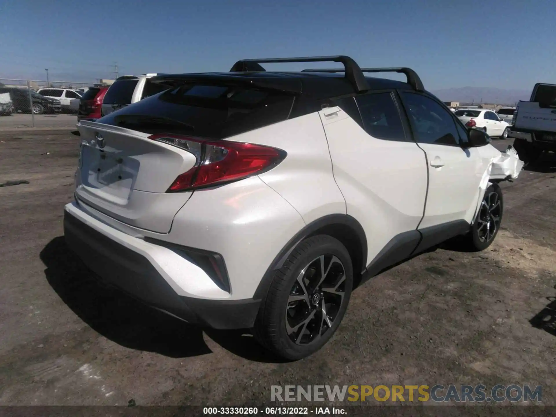 4 Photograph of a damaged car JTNKHMBX7L1084167 TOYOTA C-HR 2020