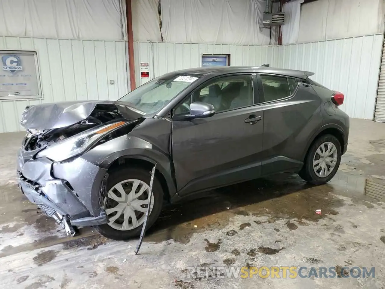 1 Photograph of a damaged car JTNKHMBX7L1084430 TOYOTA C-HR 2020
