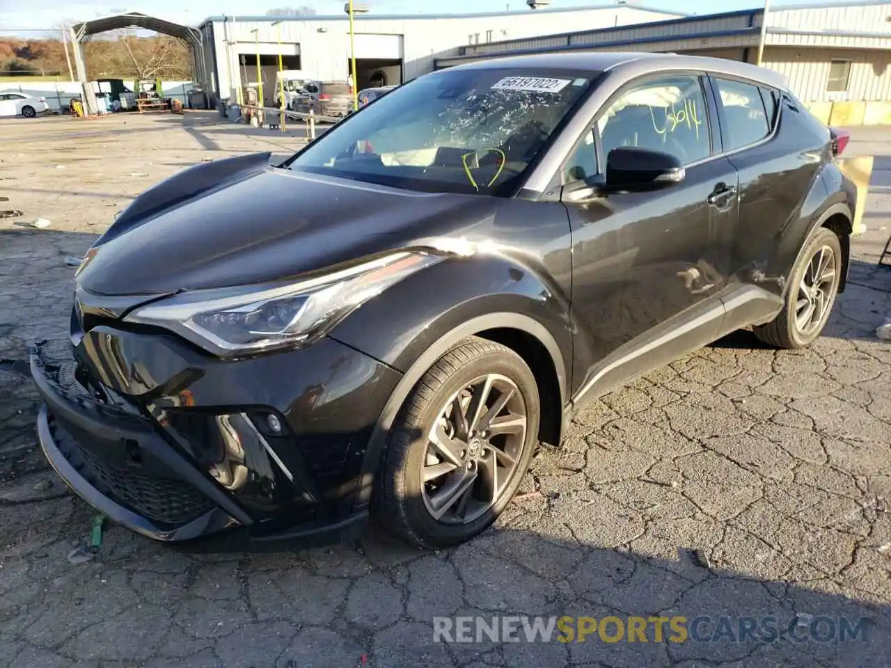 2 Photograph of a damaged car JTNKHMBX7L1088056 TOYOTA C-HR 2020