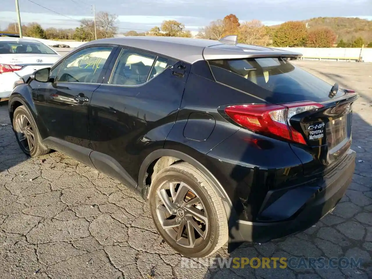 3 Photograph of a damaged car JTNKHMBX7L1088056 TOYOTA C-HR 2020