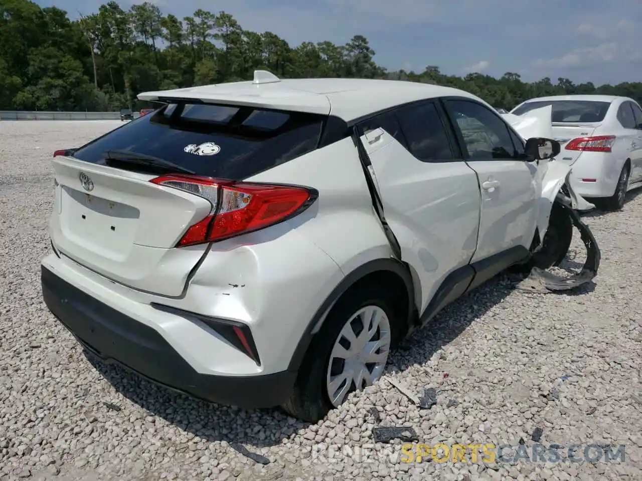 4 Photograph of a damaged car JTNKHMBX7L1089451 TOYOTA C-HR 2020