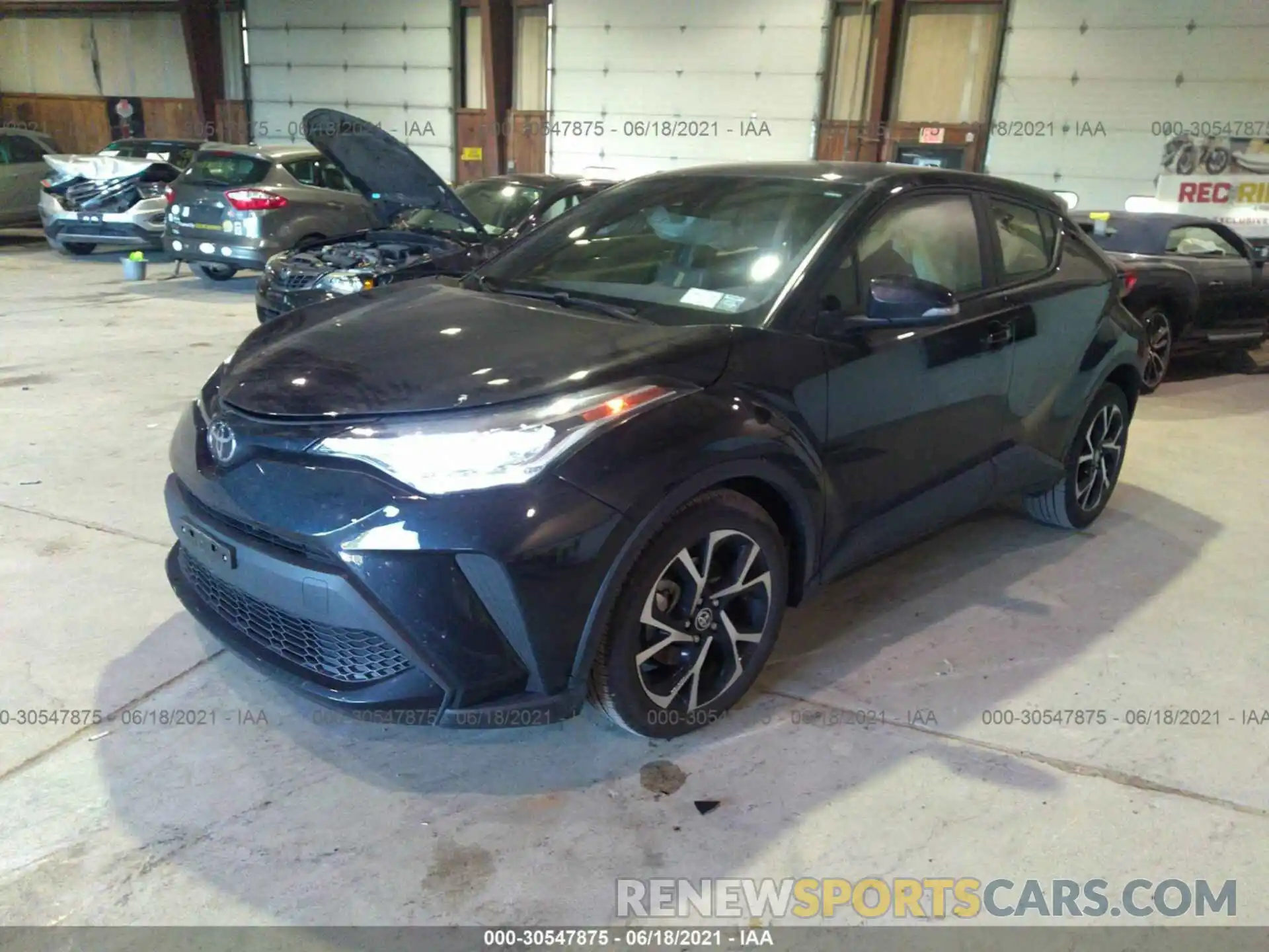 2 Photograph of a damaged car JTNKHMBX7L1089823 TOYOTA C-HR 2020