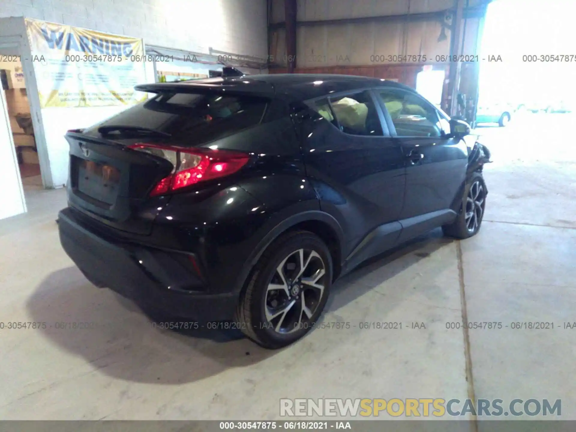 4 Photograph of a damaged car JTNKHMBX7L1089823 TOYOTA C-HR 2020